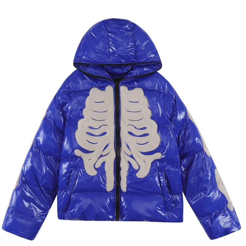 Doudoune Squelette Y2K