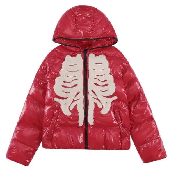 Doudoune Squelette Y2K